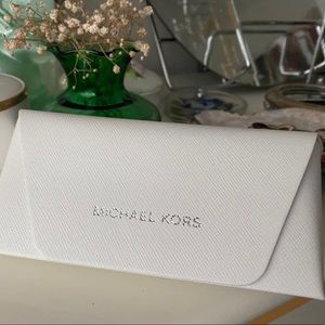 Michael Kors White Sunglasses Case